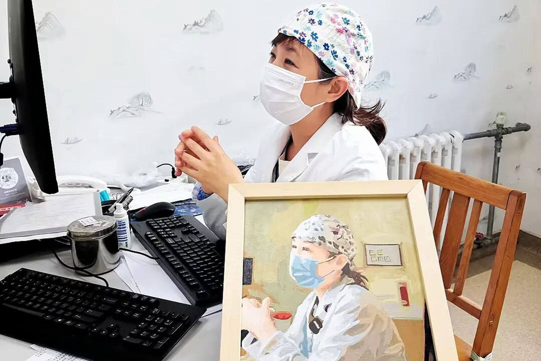 做有温度的医者 | 画笔下的深情